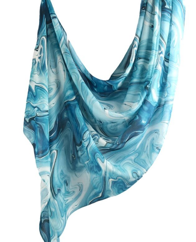 Lagoon Swirl Modal Hijab