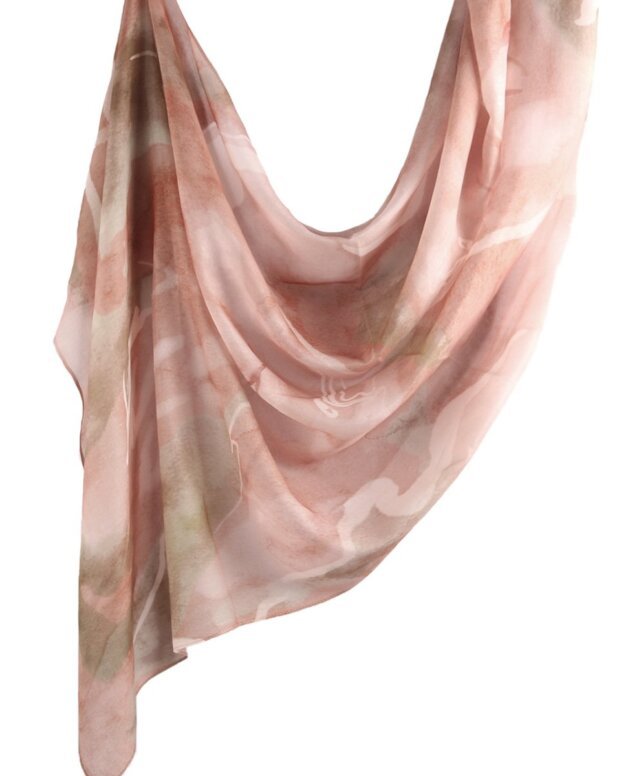 Blush Marble Modal Hijab