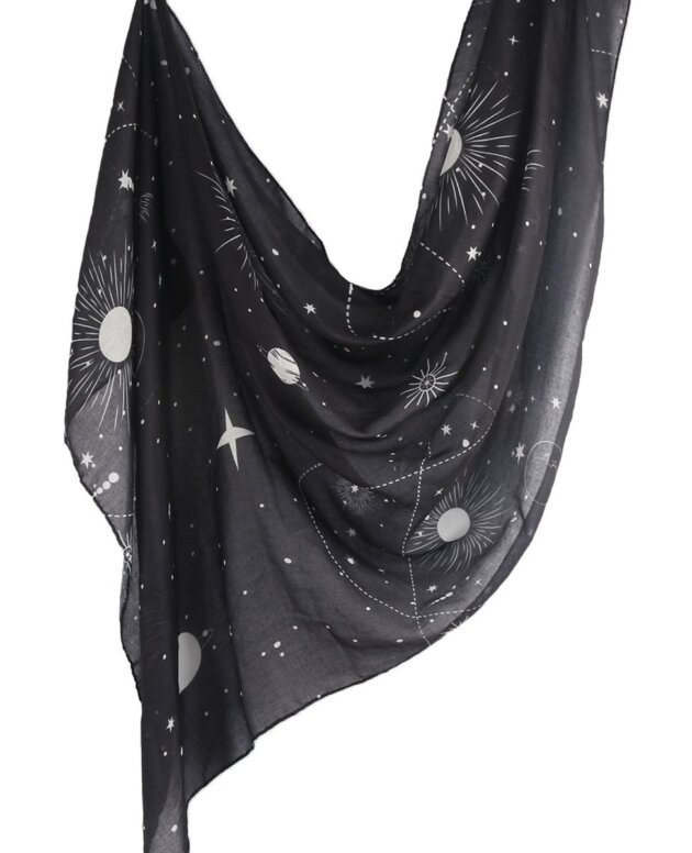 Celestial Noir Modal Hijab