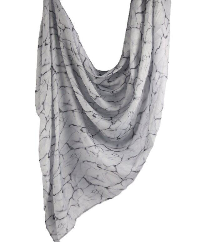 Silver Sketch Modal Hijab