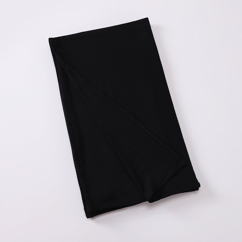 Black Jersey Hijab - Image 2