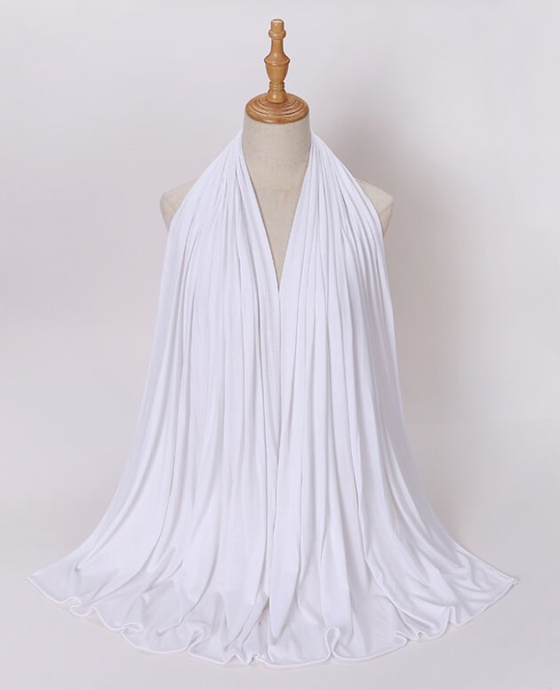 White Jersey Hijab