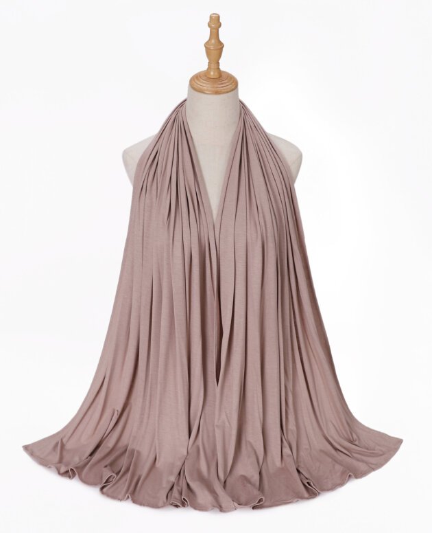 Jersey Hijab — Light taupe
