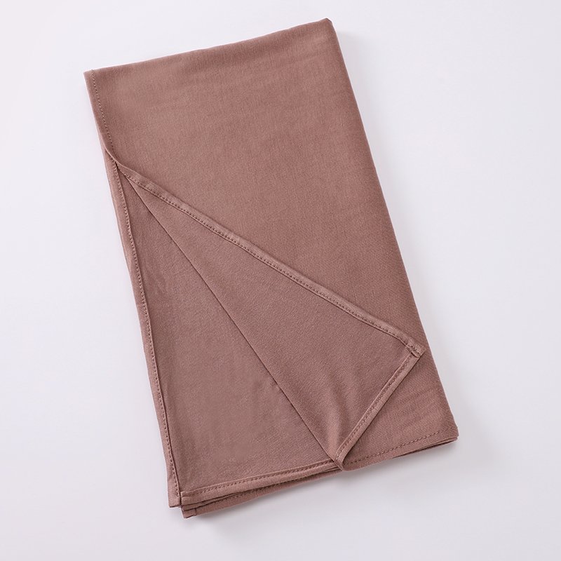 Rose Taupe Jersey Hijab - Image 2