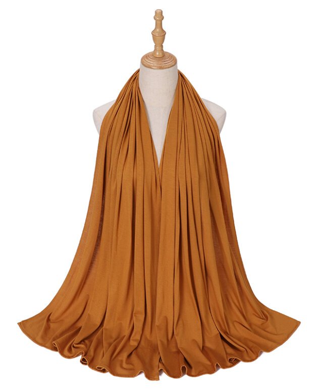 Deep Mustard Jersey Hijab
