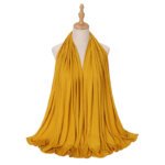 Bright Mustard Jersey Hijab