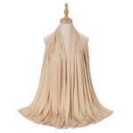 Jersey Hijab — Beige