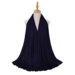 jersey Hijab— Navy