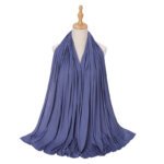 Blue Haze  Jersey Hijab — Blue Gray