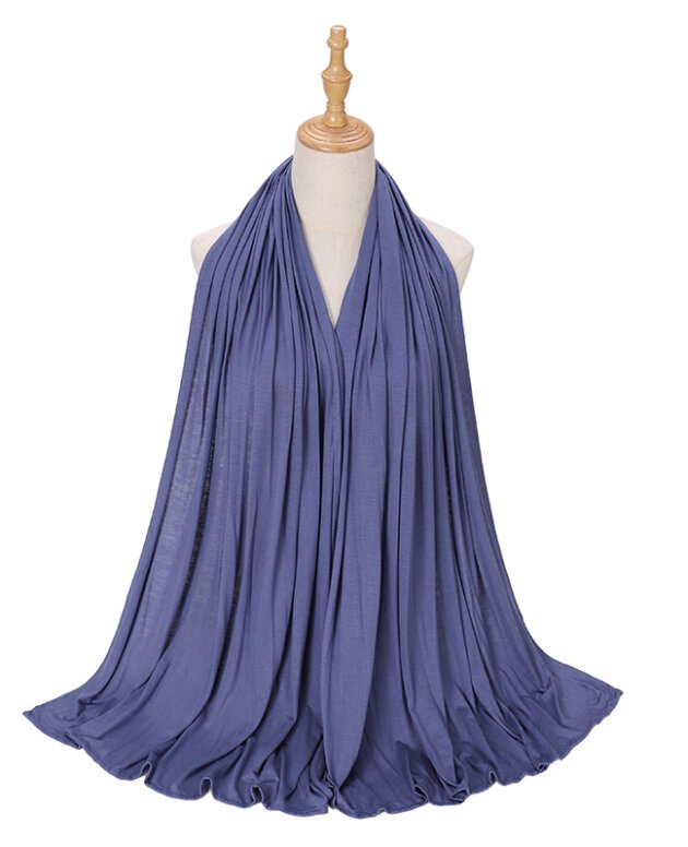 Blue Haze  Jersey Hijab — Blue Gray